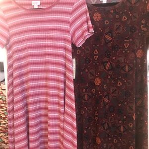 2 lularoe Carly xxs & xs